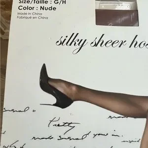 Kensie Silky Sheer Hosiery Nude
